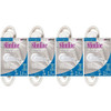 SlimLine 2236 Flat Plug Extension Cord, 2-Wire, 7-Foot, White