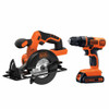 Black & Decker BD2KITCDDCS 20V MAX Drill/Driver and Circular Saw Combo Kit