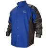 Black Stallion BXRB9C/PS-LG BSX Flame Resistant Cotton & Grain Pigskin Hybrid Welding Jacket, Large