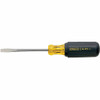 Stanley 66-090 Vinyl Grip Standard Slotted Tip Screwdriver 1/4" X 4"
