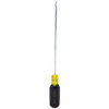 Stanley 66-098 Vinyl Grip Cabinet Slotted Tip Screwdriver 3/16" X 8"