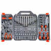 Crescent CTK180 180 Pc 1/4 and 3/8 Dr 6 Pt SAE/Metric Professional Tool Set