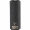 Dewalt DWMT73951OSP Mechanics 6 Point 1/2" Drive Deep Impact Socket 21 MM