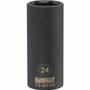 Dewalt DWMT73953OSP Mechanics 6 Point 1/2" Drive Deep Impact Socket 24 MM
