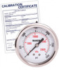 Baker AHNC-3000P Pressure Gauge, 0 to 3000 psi,    includes Traceable Certificate