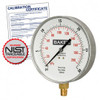 Baker 421AVND-30 Pressure Gauge, 0 to 30 psi,   includes Traceable Certificate