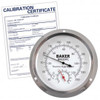 Baker B6020FC-NIST Dial Thermo-Hygrometer,  includes Traceable Certificate