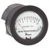Dwyer MP-100MM Mini-Photohelic, Pressure Switch/Gauge, 0/100mm w.c.