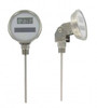 Dwyer DBTA3182 Solar-Powered Bimetal Thermometer (-58 to 158°F) with 18" Stem