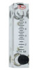 Dwyer VFA-9-BV Flow Meter, 2" Scale, 20-200 SCFH Air, Brass Valve