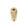 Dwyer A-324 Compression Fitting for 1/8" NPT to 1/4" Metal Tubing