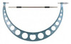 Mitutoyo 103-161 Outside Micrometer, 600 to 625 mm, 0.01 mm graduations
