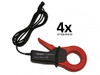 Megger CP-1000WCE-ID-KIT Power Quality Current Clamp Transformers, 4-Pack