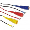 Megger 250574 Color-Coded Test Leads for 250260, Set of 3