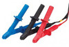Megger 1005-259 HV Test Lead Set, 5m, 15kV Large Insulated Clips, Set of 3
