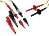 Megger 1005-265 Fused Test Lead Set with Probes and Clips, 1.25m, 2 Leads