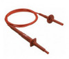 Megger 1007-165 Flash Test Lead, 3.0kV, 3.5mA, Red