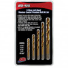 ATD Tools 9215 HSS Drill Bit Set, left-handed, coated