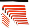 Cementex HWS-14L 14-Piece Insulated Long Arm SAE Hex Wrench Set