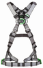 MSA V-FIT 1 D-Ring Safety Harness, Multiple Sizes, Leg Strap Types, Padding Locations Available - Each