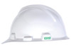 MSA 477477 V-Gard Slotted Cap Hard Hat, Multiple Color Values Available - Each