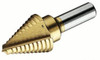 IDEAL Industries 35-513 Step Drill Bit, titanium nitrite, 1/4 to 7/8"