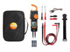 Testo 770-3 Premium True RMS AC/DC Clamp Meter Kit with Bluetooth<sup>®</sup>, 1000 V, 600 A
