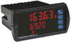 Precision Digital PD6363-6R3 ProVu Dual Pulse Input Flow Rate/Totalizer Digital Panel Meter, 4 to 20 mA