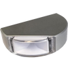 Lumitec Surface Mount Navigation Light - Classic Aluminum - Port Red