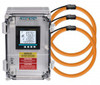 Accuenergy AcuPanel 9104X-IIR-RCT-P3V3-WEB-PUSH + RCT24-2500 Power Meter, 45 to 65 Hz, 480 V