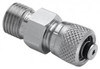 Ralston QTHA-2TS0 Tube Fitting Quick-test Adapter, 5000 psi, ¼" male NPT