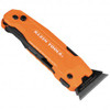 Klein Tools 44306 FLICKBLADE™ 2-in-1 Utility Knife / Scraper with Blade Storage