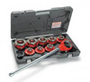 RIDGID 59632 Exposed Ratchet Threader Set, BSPT