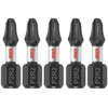 Bosch ITP2R2105 5 pc. Impact Tough 1 In. Phillips/Square #2 Insert Bits