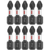 Bosch ITPH21B 10-Pc Impact Tough 1" Phillips #2 Insert Bits
