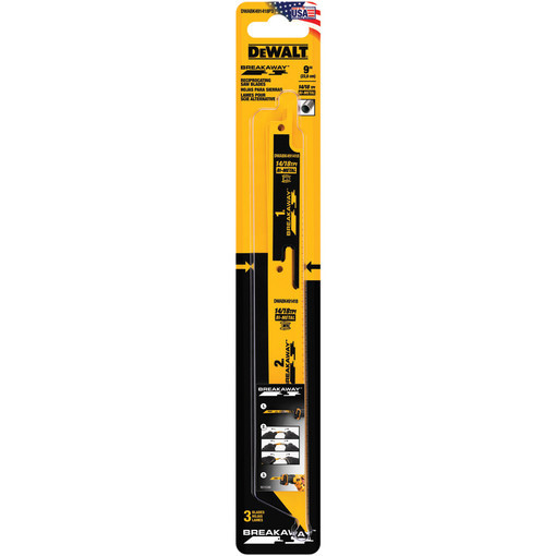 DeWalt DWABK491418P3 BREAKAWAY Reciprocating Blade 9
