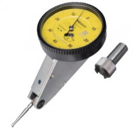 Mitutoyo 513-444-10H Tilted Dial Test Indicator, 1.6mm Range
