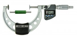 Mitutoyo 323-353-32 Series 323 Digimatic Disk Micrometer, 3 to 4"