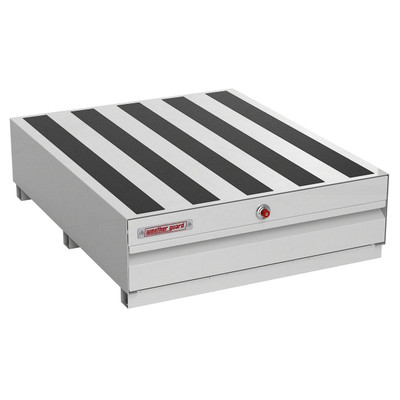 Weatherguard 338-3-04 Pack Rat 48" x 40" x 13" Heavy Duty Pull Out Drawer Unit for Truck Bed and Van Storage