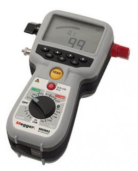 Megger MOM2 Micro Ohmmeter, 240A, W/Out Kelvin Clamps