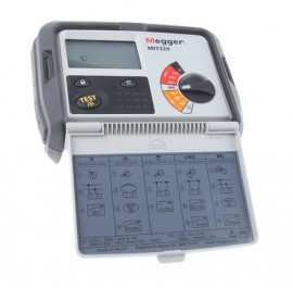 Megger MIT320-FR Insulation and Continuity Tester, 250V/500V/1000V 