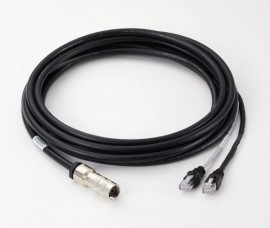 Mitutoyo 02AQL396 Power and Ethernet Master Cable w/ 90° Connector, 25M