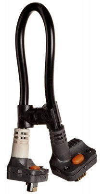Mitutoyo 02AZD790A Waterproof U-Wave Connection Cable with Output Button, 16cm (6.3")