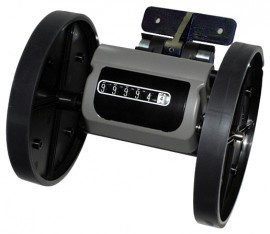 Trumeter 2300-53MFC 2-Wheel Mechanical Length Measuring Unit, Feet/Inches, Top-Coming