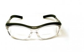 3M 11435-00000-20 Nuvo Reader Eyewear with +2.0 Diopter - Clear Lens, Grey Frame (Pack of 20)