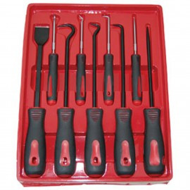 ATD Tools 8424 Scraper, hook and pick set, 9-piece
