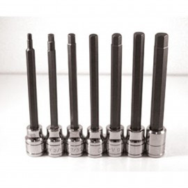 ATD Tools 13786 Hex Bit Socket Set, extra long SAE, 7-piece