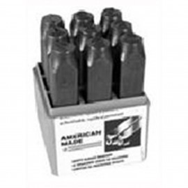 C. H. Hanson 21480 Number Stamp Set, 3/8"