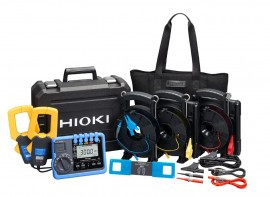 Hioki FT6041-91 Earth Tester Set Bundled with signal-induction clamp and clamp-on sensor, 3 Ω to 300 kΩ