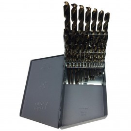 Drill America D/A29J-CO-SET HD Split Point Drill Bit Set